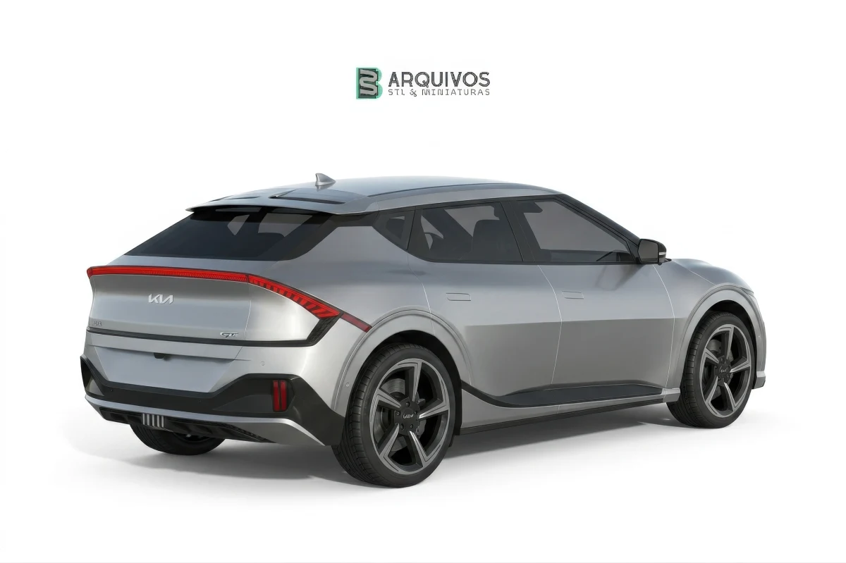 Modelo 3D STL - Kia EV6 GT 2022 — foto 3